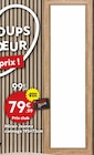 Miroir joanna cannage 195x72cm en promo chez Maxi Bazar Lyon à 79,99 €