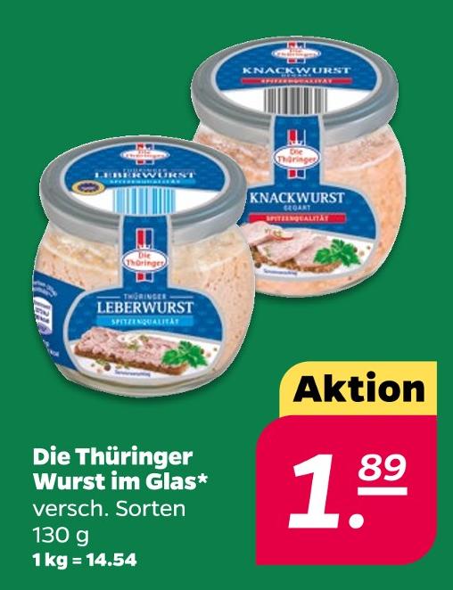 Wurst im Glas