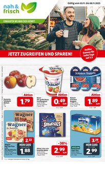 Äpfel im aktuellen nah&frisch Prospekt (Münster) Äpfel im nah&frisch Prospekt "DER MARKT FÜR GUTES ESSEN UND TRINKEN" mit 9 Seiten (Münster)