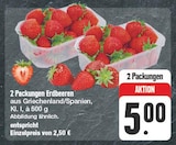 2 Packungen Erdbeeren bei nah und gut im Prospekt "" für 5,00 €