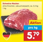 Aktuelle Schweinefleisch Angebote bei Netto Marken-Discount in Düsseldorf Aktuelles Schweine-Nacken Angebot bei Netto Marken-Discount in Düsseldorf ab 5,79 €