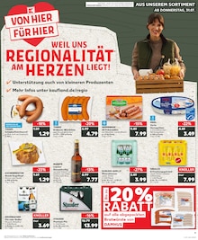 Bratwurst im Kaufland Prospekt "Aktuelle Angebote" mit 36 Seiten (Recklinghausen)