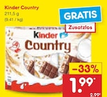 Kinder Country für 1,99 € bei Netto Marken-Discount im Angebot Kinder Country im aktuellen Netto Marken-Discount Prospekt