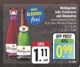 Sekt, Fruchtsecco oder Alkoholfrei Angebote von Rotkäppchen bei E center Hof für 0,99 €