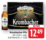 Pils im Angebot bei E center in Ludwigsburg Pils Angebote von Krombacher bei E center Ludwigsburg für 12,49 €