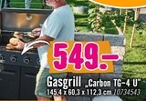 Gasgrill „Carbon TG-4 U“ Angebote bei Hornbach Pirna für 549,00 €