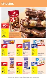 Promos Kinder dans le catalogue "Carrefour market" de Carrefour Market Kinder en promo dans le catalogue Carrefour Market à la page 27