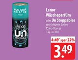 Wäscheparfüm Angebote von Lenor bei famila Nordost Neustadt für 3,49 €