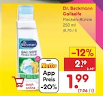 Gallseife Flecken-Bürste bei Netto Marken-Discount im Straßberg Prospekt für 1,99 €
