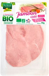 Jambon blanc cuit bio - Carrefour à Paris Jambon blanc cuit bio en promo chez Carrefour Paris à 2,55 €