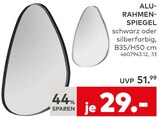 ALU- RAHMEN- SPIEGEL im Angebot bei porta Möbel in Stralsund ALU- RAHMEN- SPIEGEL Angebote bei porta Möbel Stralsund für 29,00 €