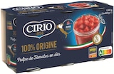 Pulpe de tomates - Cirio - Supermarchés Match à Tourcoing Pulpe de tomates - Cirio en promo chez Supermarchés Match Tourcoing à 1,95 €