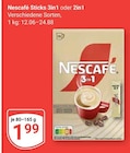Sticks 3in1 Angebote von Nescafé bei GLOBUS Hofheim für 1,99 €