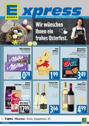 E xpress Discounter Prospekt der aktuellen Woche mit 4 Seiten, gültig von 30.03.2026 bis 04.04.2026, in Putzbrunn und Umgebung Aktueller E xpress Discounter Prospekt in Putzbrunn und Umgebung, "Wir lieben Lebensmittel." mit 4 Seiten, 30.03.2026 - 04.04.2026