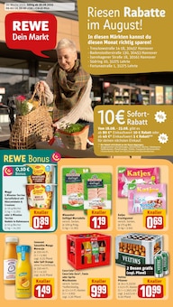 REWE Prospekt Dein Markt mit 30 Seiten