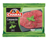 Promo Carpaccio de boeuf basilic CHARAL à 5,90 € dans le catalogue Carrefour Market à Mayenne