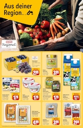 Weidemilch Angebot im aktuellen REWE Prospekt auf Seite 24