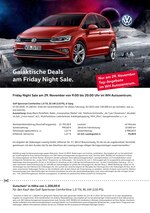 Volkswagen Prospekt "Galaktische Deals am Friday Night Sale.", 4 Seiten, für Gelsenkirchen, 28.11.2019 - 25.12.2019 Volkswagen Prospekt "Galaktische Deals am Friday Night Sale.", 4 Seiten, für Gelsenkirchen, 28.11.2019 - 25.12.2019