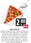Aktuelles Pizza Salami Angebot bei Hieber in Freiburg (Breisgau) ab 2,80 €