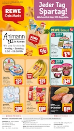 Aktueller REWE Supermarkt Prospekt in Kamen und Umgebung, "Dein Markt" mit 30 Seiten, 16.06.2025 - 21.06.2025