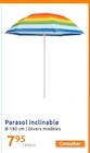 Promo Parasol inclinable à 7,95 € dans le catalogue Action à Saint-Vite