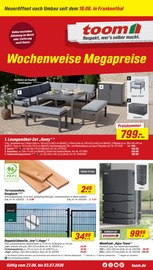 Aktueller toom Baumarkt Prospekt mit Gartenmöbel, "Respekt, wer's selber macht.", Seite 3