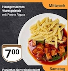 Aktuelles Hausgemachtes Wurstgulasch mit Penne Rigate Angebot bei GLOBUS in Offenbach (Main) ab 7,00 €