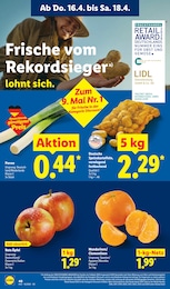 Mandarinen Angebot im aktuellen Lidl Prospekt auf Seite 62