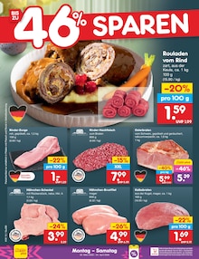 Rindfleisch im Netto Marken-Discount Prospekt "Aktuelle Angebote" mit 65 Seiten (Chemnitz)