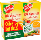 Soupes 10 légumes et crème fraîche - LIEBIG dans le catalogue Lidl