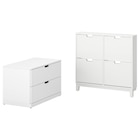 Flur-Set, 2-tlg. weiß von STÄLL / NORDLI für 268,00 € bei IKEA im Angebot Flur-Set, 2-tlg. weiß von STÄLL / NORDLI im aktuellen IKEA Prospekt