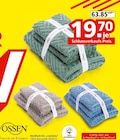Badetuch im Segmüller Prospekt Handtuch-Set Louisiana von Vossen im aktuellen Segmüller Prospekt für 19,70 €