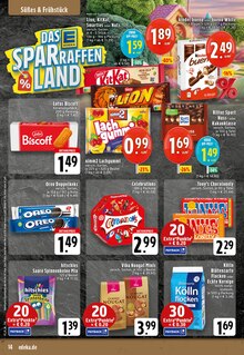 Ritter Sport im EDEKA Prospekt "Aktuelle Angebote" mit 24 Seiten (Osnabrück)