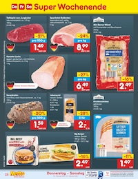 Tafelspitz Angebot & Preis im aktuellen Netto Marken-Discount Prospekt Tafelspitz Angebot im aktuellen Netto Marken-Discount Prospekt auf Seite 40