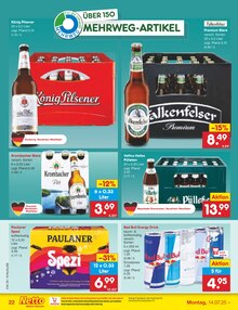 Krombacher im Netto Marken-Discount Prospekt "Aktuelle Angebote" mit 67 Seiten (Nettetal)