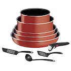 Set ingenio 9 pièces Easy cook'n clean - TEFAL en promo chez Carrefour Ajaccio à 66,49 €