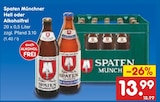 Hell im Angebot bei Netto Marken-Discount in Lüdenscheid Hell Angebote von Spaten Münchner bei Netto Marken-Discount Lüdenscheid für 13,99 €