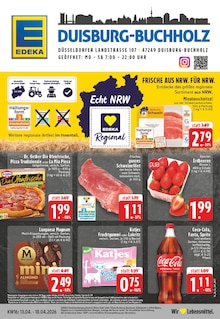 EDEKA Prospekt der Woche "Aktuelle Angebote" Seite 1, 13.04.2026 bis 18.04.2026 für Duisburg Aktueller EDEKA Prospekt "Aktuelle Angebote" Seite 1 von 24 Seiten für Duisburg