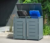 Aktuelle Mülleimer Angebote bei Hagebaumarkt in Heidelberg Aktuelles Mülltonnenbox Ca. B 132 x H 116 x T 80 cm Angebot bei Hagebaumarkt in Heidelberg ab 239,00 €
