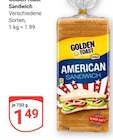 Sandwich Angebote von Golden Toast bei GLOBUS Neunkirchen für 1,49 €