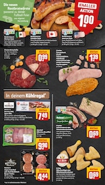 Schweinefleisch im REWE Prospekt in Kamp-Lintfort Aktueller REWE Prospekt mit Schweinefleisch, "Dein Markt", Seite 8