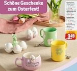 Keramik Tasse Daisy Flower Angebote bei REWE Memmingen für 3,49 €