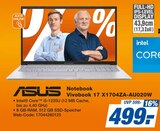 Notebook Vivobook 17 X1704ZA-AU020W Angebote von ASUS bei expert Regensburg für 499,00 €