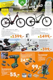 Aktueller Globus-Baumarkt Prospekt mit Fahrrad, "Immer eine Idee besser", Seite 7