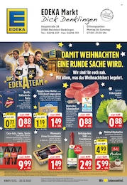 EDEKA Prospekt für Waldbröl mit 30 Seiten EDEKA Prospekt für Waldbröl: "Aktuelle Angebote", 30 Seiten, 15.12.2025 - 20.12.2025