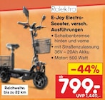 E-Joy Electro-Scooter von Roektro im aktuellen Netto Marken-Discount Prospekt