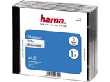 Standard CD-Leerhülle Schwarz/Transparent von HAMA im aktuellen MediaMarkt Saturn Prospekt für 4,99 €
