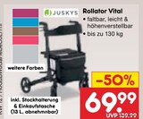 Rollator Vital von Juskys im aktuellen Netto Marken-Discount Prospekt