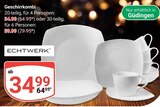 Geschirrkombi 20-teilig von ECHTWERK für 34,99 € bei GLOBUS im Angebot Geschirrkombi 20-teilig von ECHTWERK im aktuellen GLOBUS Prospekt