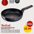 Pfanne HARD TITANIUM PRO Angebote von Tefal bei Penny Magdeburg für 22,99 €